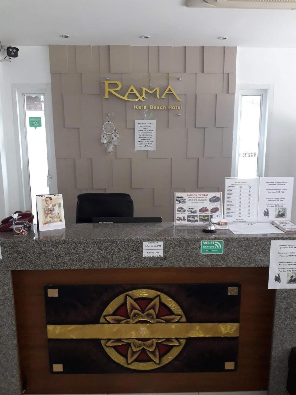 Rama Kata Beach Hotel Exterior foto